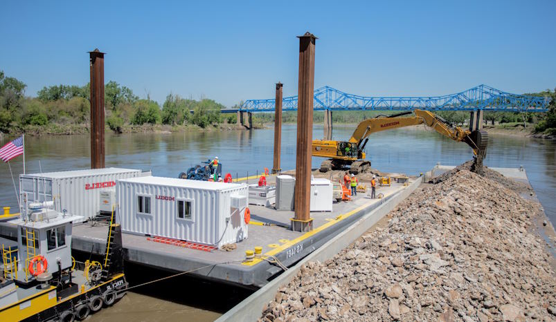 practices for Missouri river rehabilitation